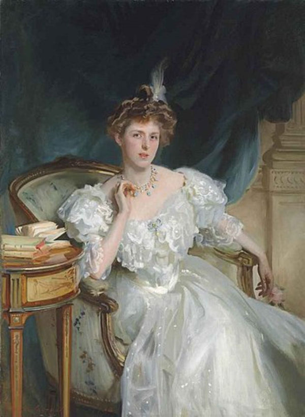Mrs. William George Raphael (Margherita Goldsmid) Painting by John Singer Sargent