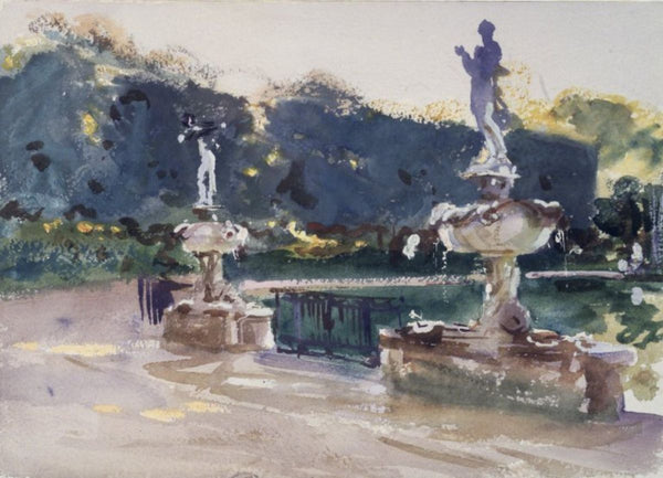 Boboli Gardens Painting by John Singer Sargent