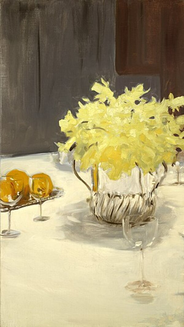 Still Life with Daffodils PaintingStill Life with Daffodils Painting by John Singer Sargent
