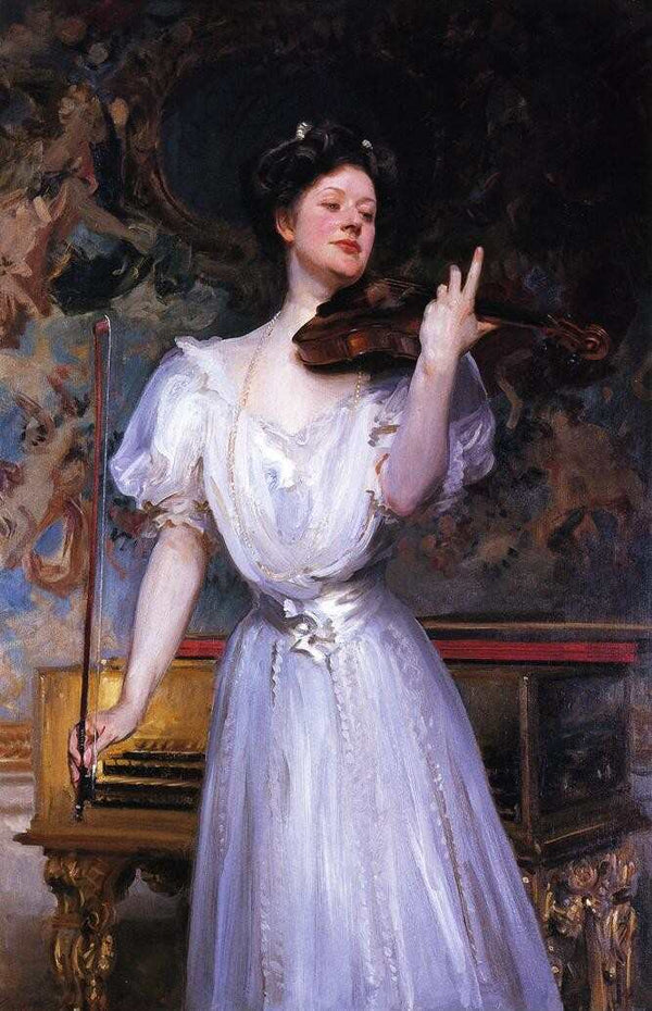 Lady Speyer (Leonora von Stosch) Painting by John Singer Sargent