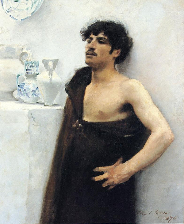 Young Man In Reverie Painting by John Singer Sargent