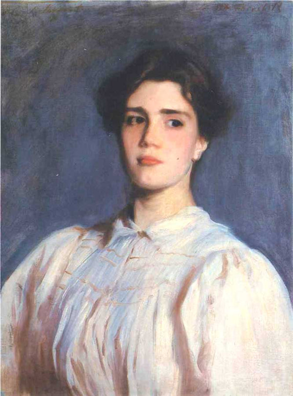 Portrait Of Sally Fairchild Painting by John Singer Sargent