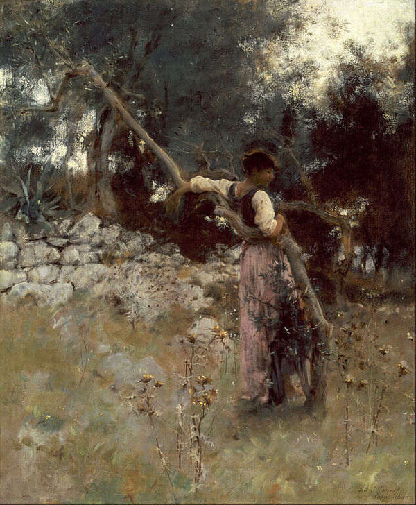 A Capriote Painting by John Singer Sargent