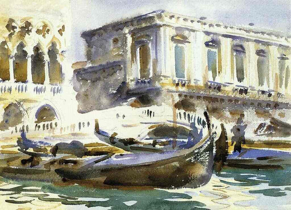 Venice The Prison Painting by John Singer Sargent