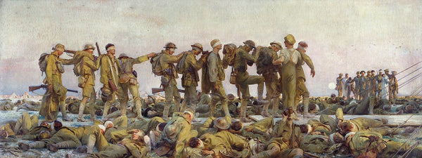 Gassed Painting by John Singer Sargent