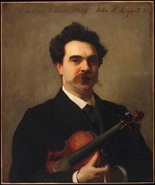 Johannes Wolff Painting by John Singer Sargent
