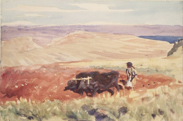 Hills of Galilee Painting by John Singer Sargent