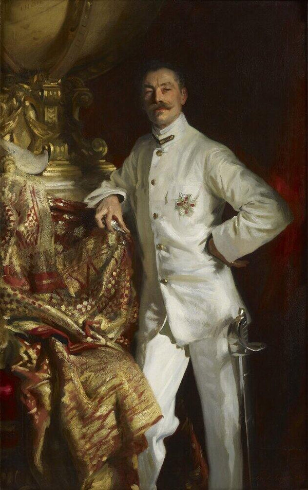 Sir Frank Swettenham I Painting by John Singer Sargent