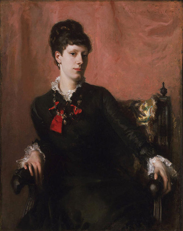 Frances Sherborne (Fanny) Ridley Watts Painting by John Singer Sargent