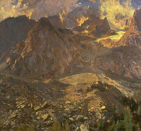 Val d'Aosta Painting by John Singer Sargent