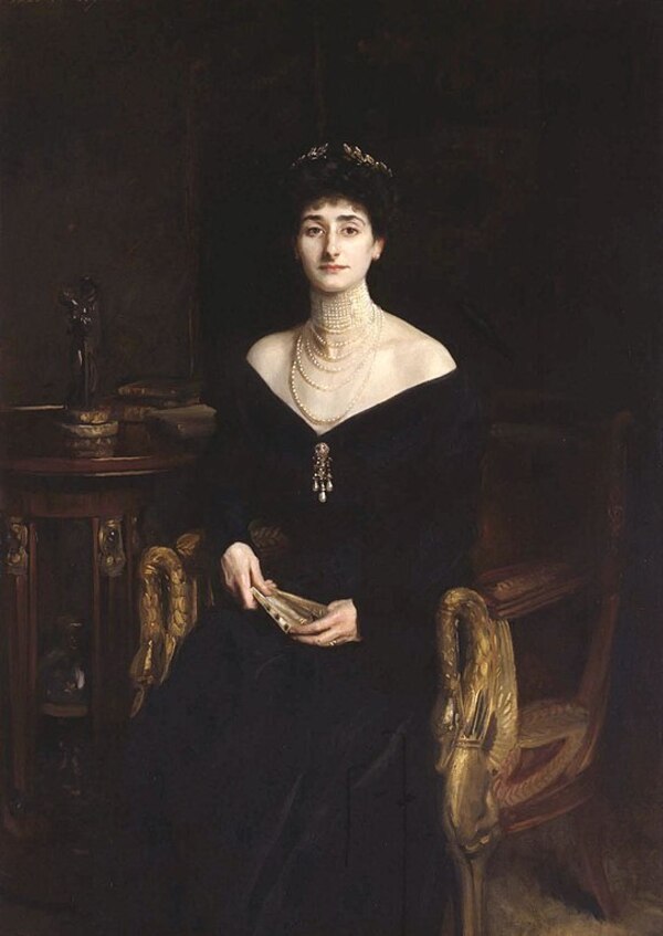 Mrs. Ernest G. Raphael (Florence Cecilia Sassoon) Painting by John Singer Sargent