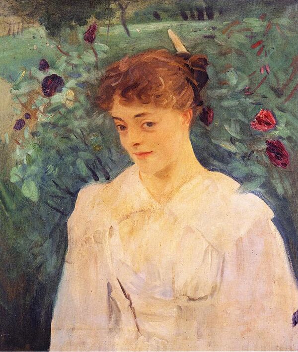 Elsie Palmer I Painting by John Singer Sargent