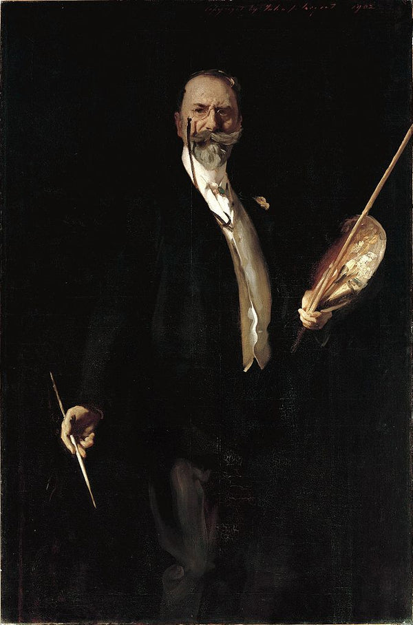 William Merritt Chase Painting by John Singer Sargent