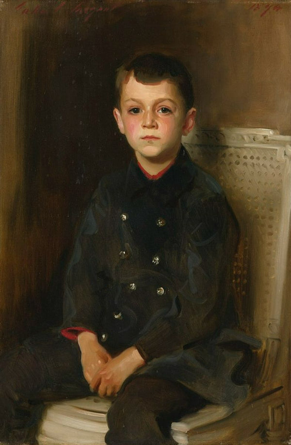 Portrait Of Lancelot Allen Painting by John Singer Sargent