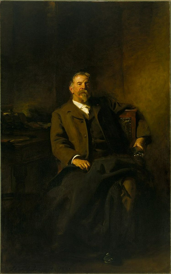 Henry Lee Higginson Painting by John Singer Sargent