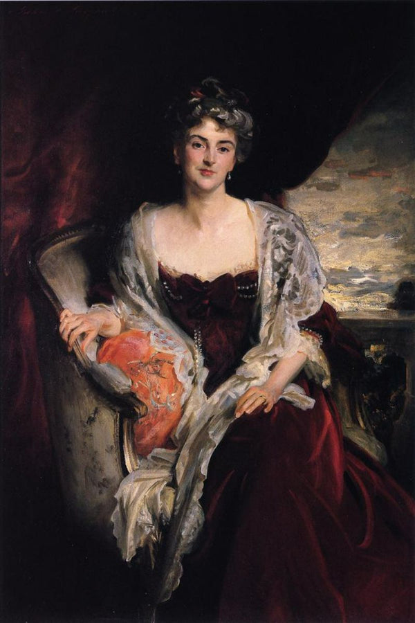 Mrs. Augustus Allusen (Osma Mary Dorothy Stanley) Painting by John Singer Sargent