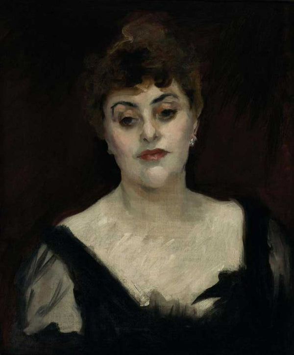 Madame Belleroche Painting by John Singer Sargent