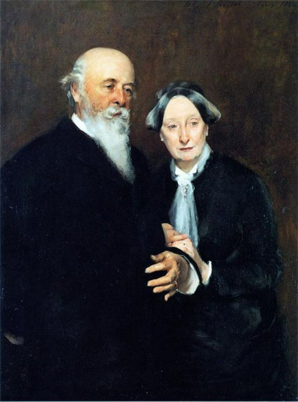 Mr. and Mrs. John W. Field Painting by John Singer Sargent