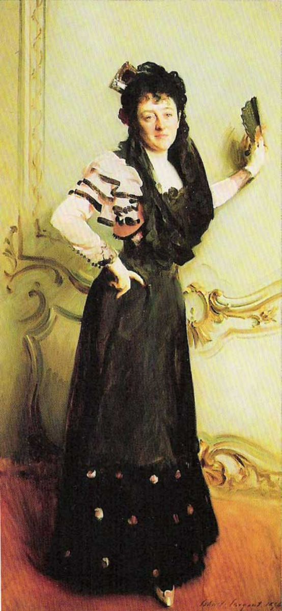 Mrs. Walter Bacon (Virginia Purdy Barker) Painting by John Singer Sargent