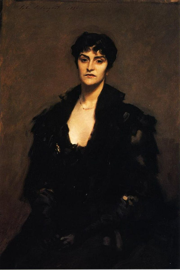 Mrs. Waldo Story Painting by John Singer Sargent