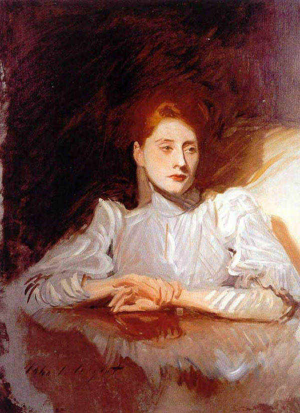 Madame Helleu Painting by John Singer Sargent