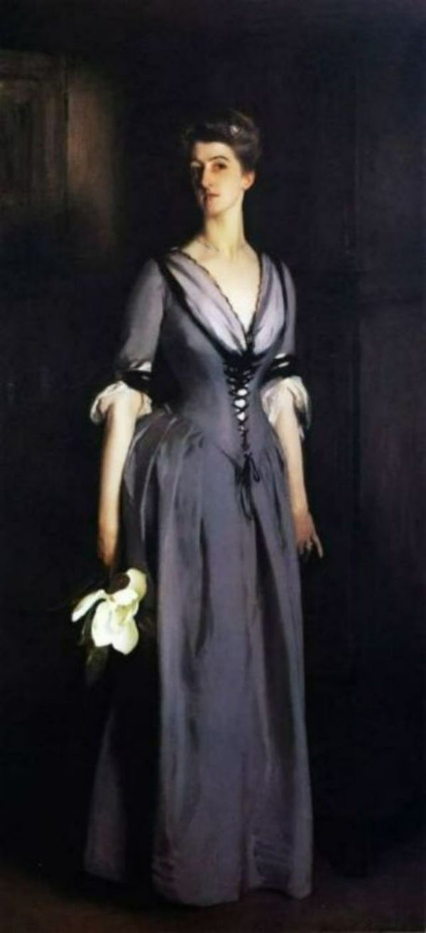 Mrs. Albert Vickers Painting by John Singer Sargent