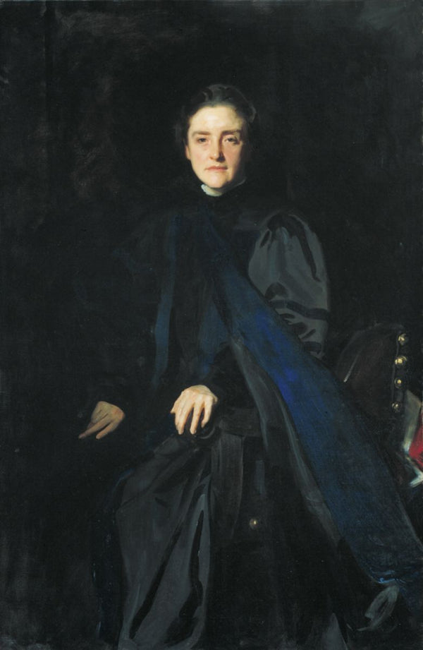 M. Carey Thomas Painting by John Singer Sargent