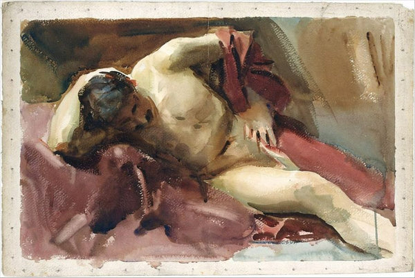 Italian Model After 1900 Painting by John Singer Sargent