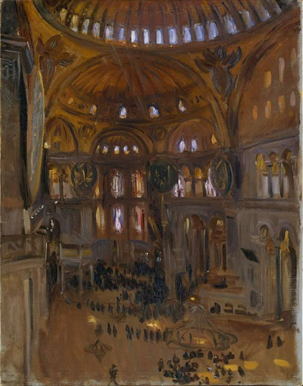 Santa Sofia Painting by John Singer Sargent