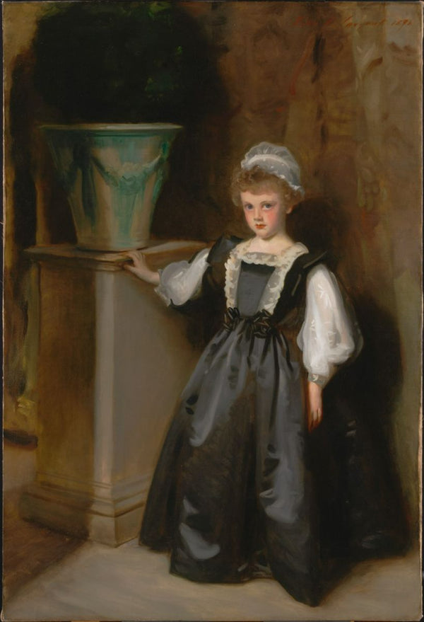 The Honorable Laura Lister Painting by John Singer Sargent