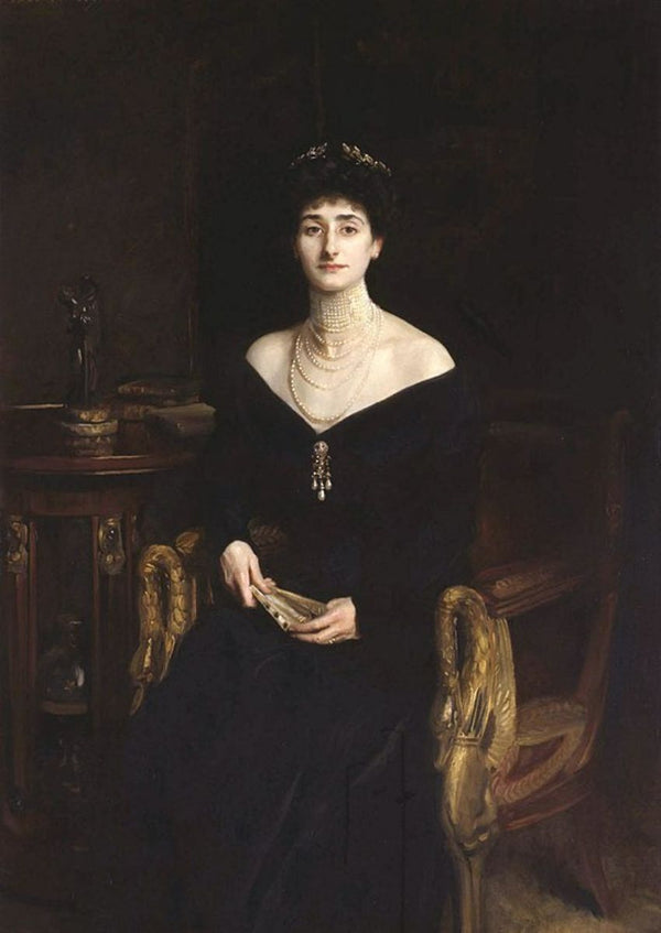 Portrait of Mrs. Ernest G. Raphael, née Florence Cecilia Sassoon 