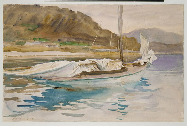 Idle Sails 1913 Painting by John Singer Sargent