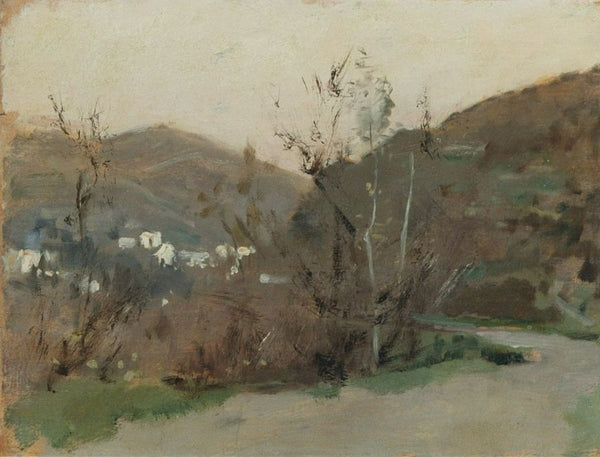 Spanish Landscape Painting by John Singer Sargent