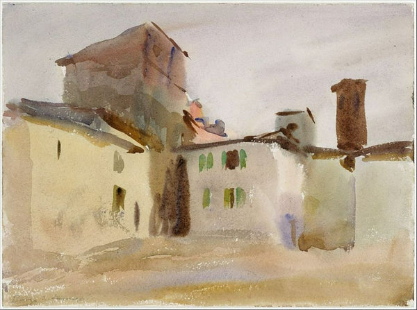 Borgo San Lorenzo (2) ca 1910 Painting by John Singer Sargent