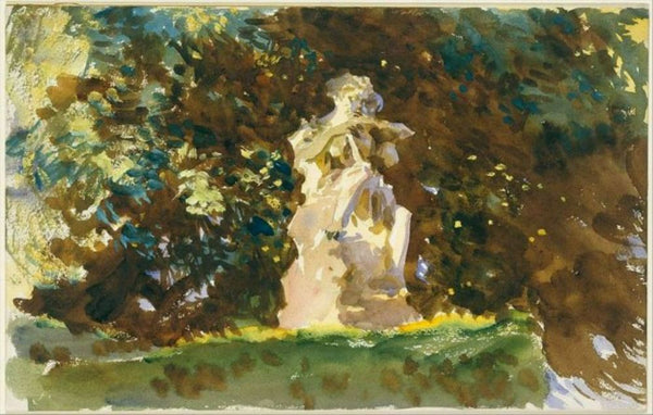Boboli Garden Florence Painting by John Singer Sargent