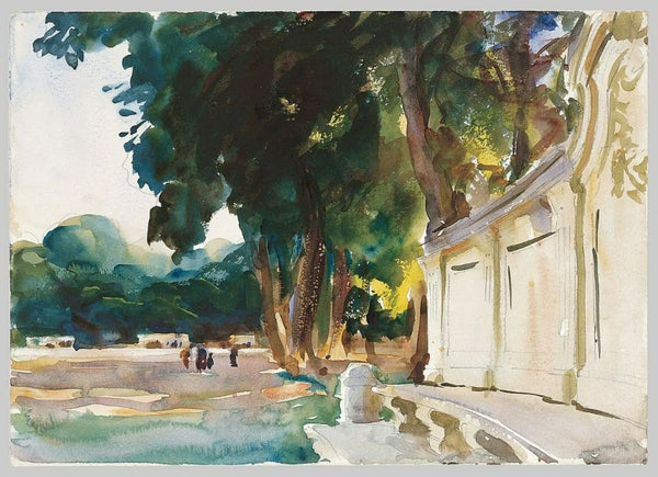 Spanish Midday Aranjuez 1912 (or 1903) Painting by John Singer Sargent
