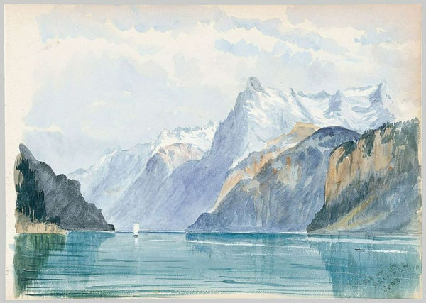 Switzerland 1870 Sketchbook 1870 Painting by John Singer Sargent