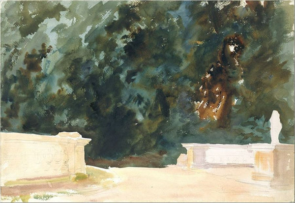 Terrace and Gardens 1907 Painting by John Singer Sargent