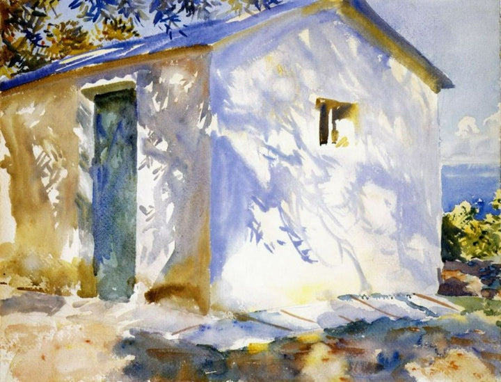 Corfu Lights and Shadows Painting by John Singer Sargent