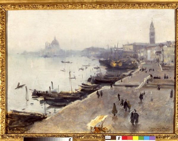 Venice in Gray Weather Painting by John Singer Sargent