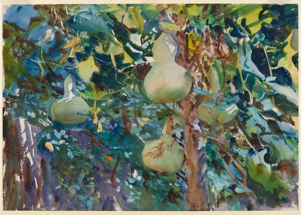 Gourds Painting by John Singer Sargent