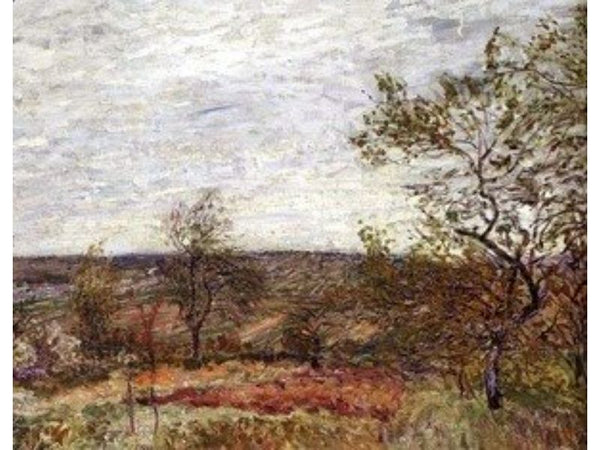 Windy Day at Veneux, 1882