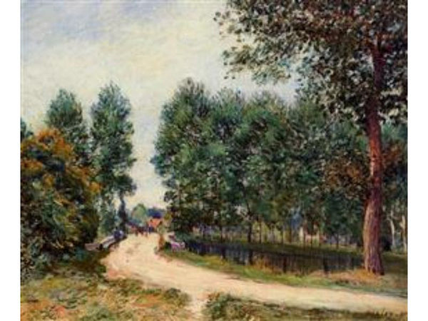 The Path from Saint-Mammes, Morning