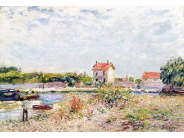 The Loing at Saint-Mammes, 1885