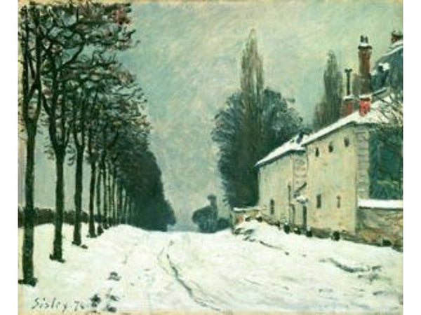 La Route de Louveciennes, Hiver, 1874