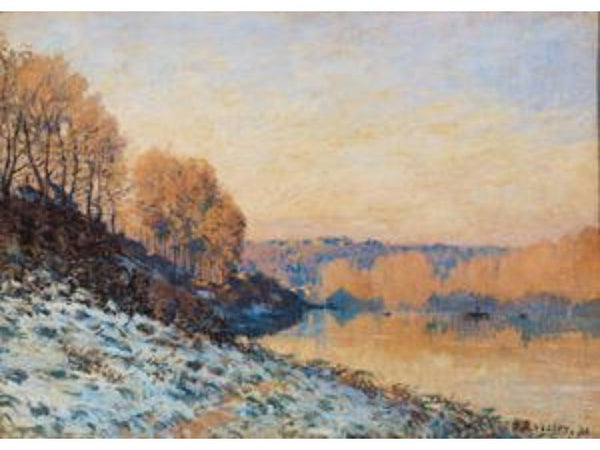 Port-Marly, White Frost, 1872