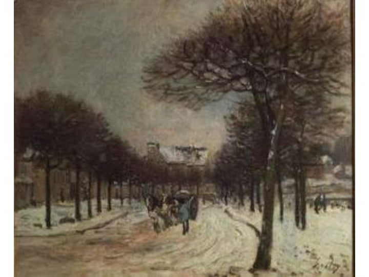 The Road to Saint-Germain at Marly, 1874-5