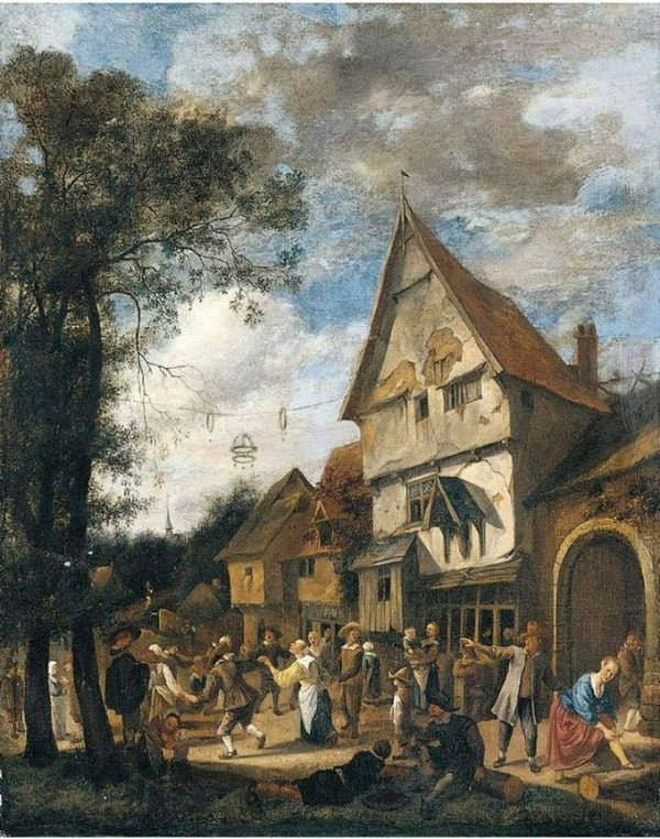 The May Dance Painting by Jan Steen