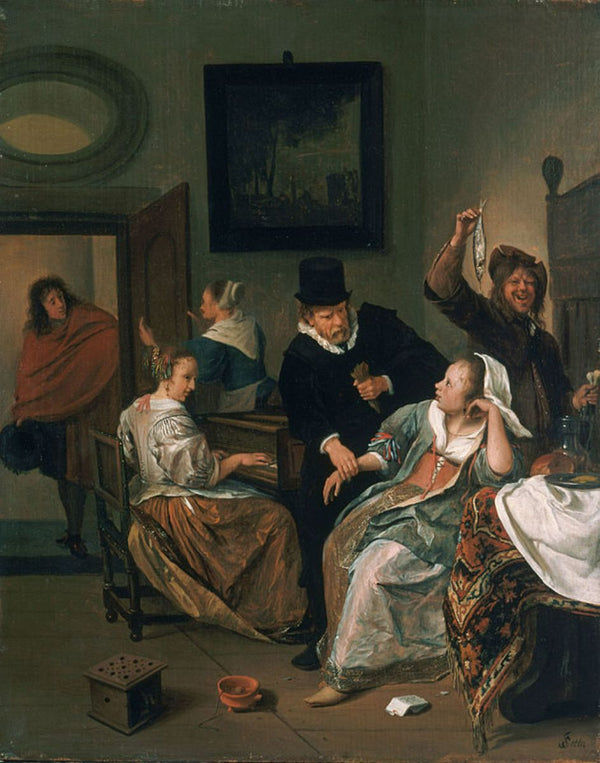 Doctor's Visit Painting by Jan Steen