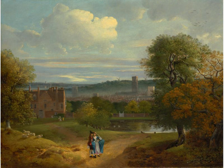 View of Ipswich from Christchurch Park 